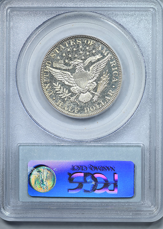 1907 Proof Barber Half Dollar 50C PCGS PR64