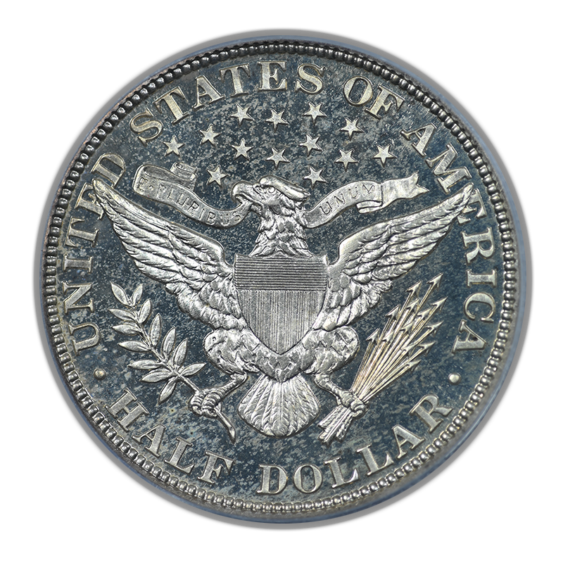 1907 Proof Barber Half Dollar 50C PCGS PR64