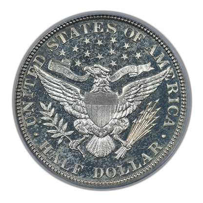 1907 Proof Barber Half Dollar 50C PCGS PR64