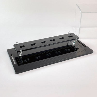 12-Figure Podium Display Case for Minifigures
