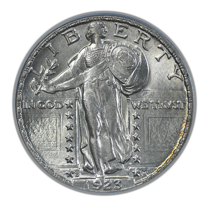 1923-S Standing Liberty Quarter 25C PCGS MS64 CAC