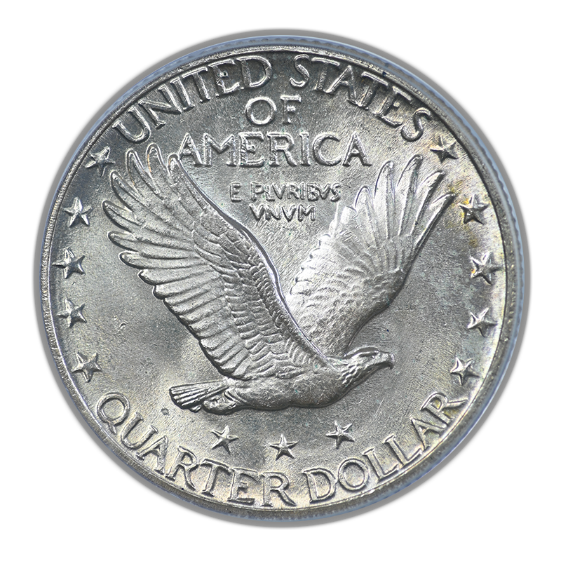 1923-S Standing Liberty Quarter 25C PCGS MS64 CAC