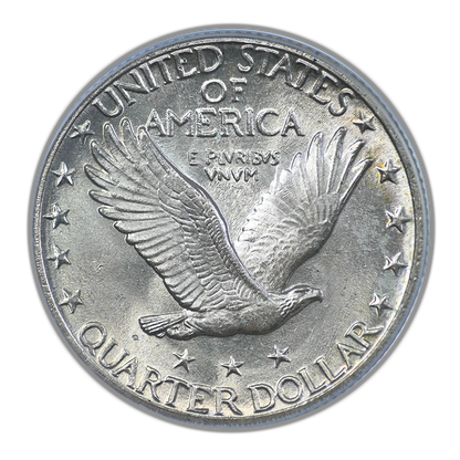 1923-S Standing Liberty Quarter 25C PCGS MS64 CAC