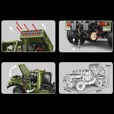 Remote Controlled Katyusha Rocket Launcher