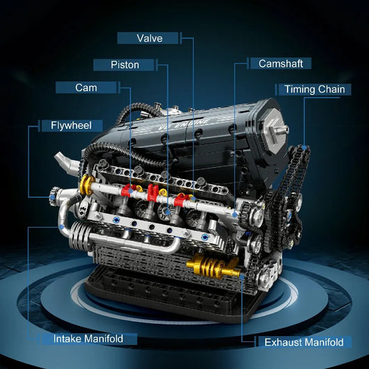 V6 Hybrid Technic Engine