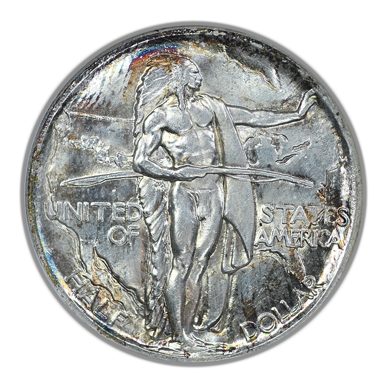 1926-S Oregon Trail Classic Commemorative Half Dollar 50C NGC Fatty MS63