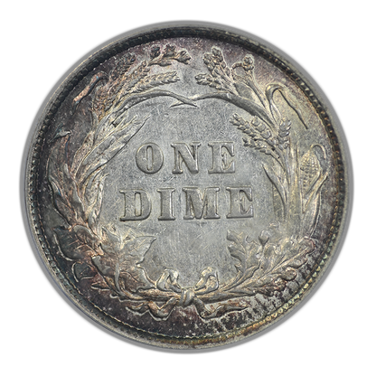 1895 Barber Dime 10C PCGS AU55