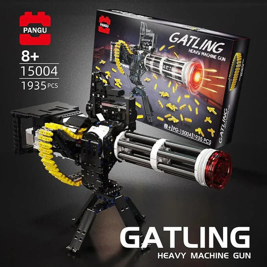 Motorized Gatling Heavy Machine