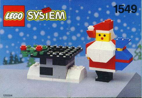 Santa and Chimney, 1549 - Holiday Set