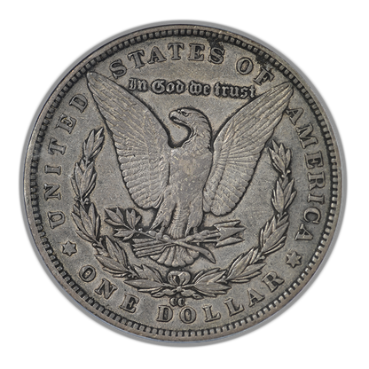 1890-CC Morgan Dollar $1 PCGS VF35 CAC