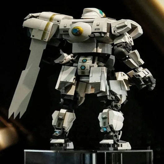 Transformed Super Mecha Arthur Robot Warrior Bricks Toy