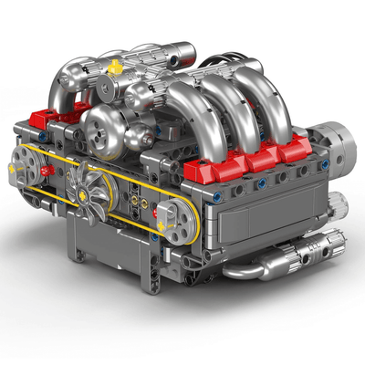 Motorized Flat-6 Boxer Engine