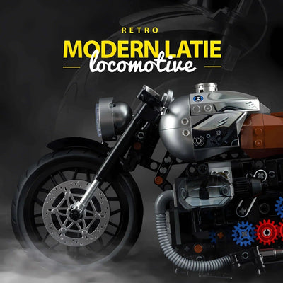 Retro Classic Motorcycle