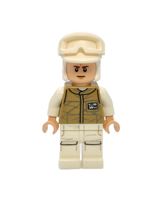 Hoth Rebel Trooper Dark Tan Uniform (Frown), sw0735