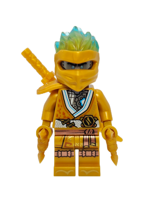 Zane (Golden Ninja) - Legacy, njo0710 - Ninjago Minifigure