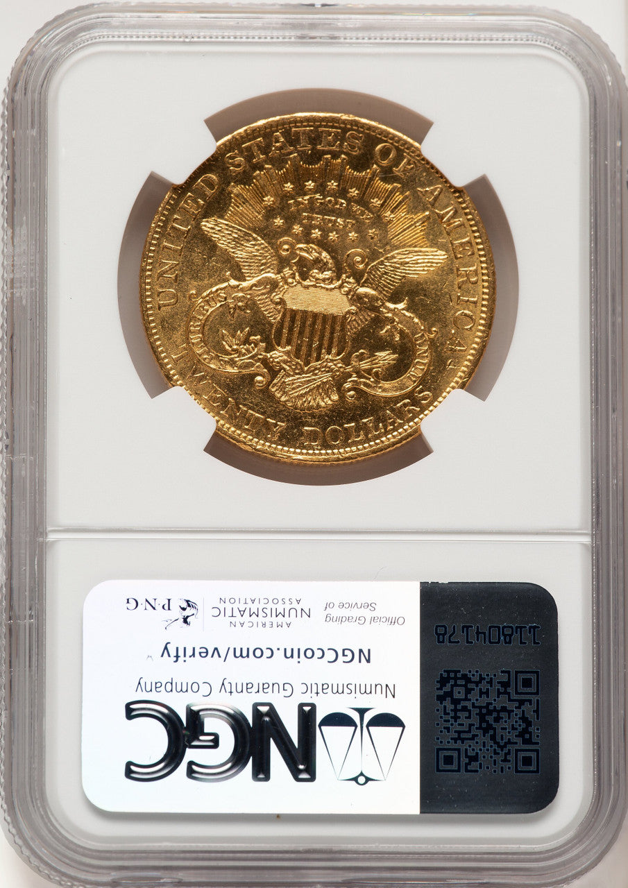 1904 $20 PL Liberty Double Eagle NGC MS62