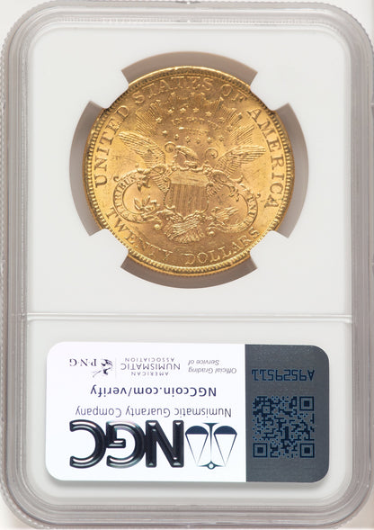 1897 $20 Liberty Double Eagle NGC MS63