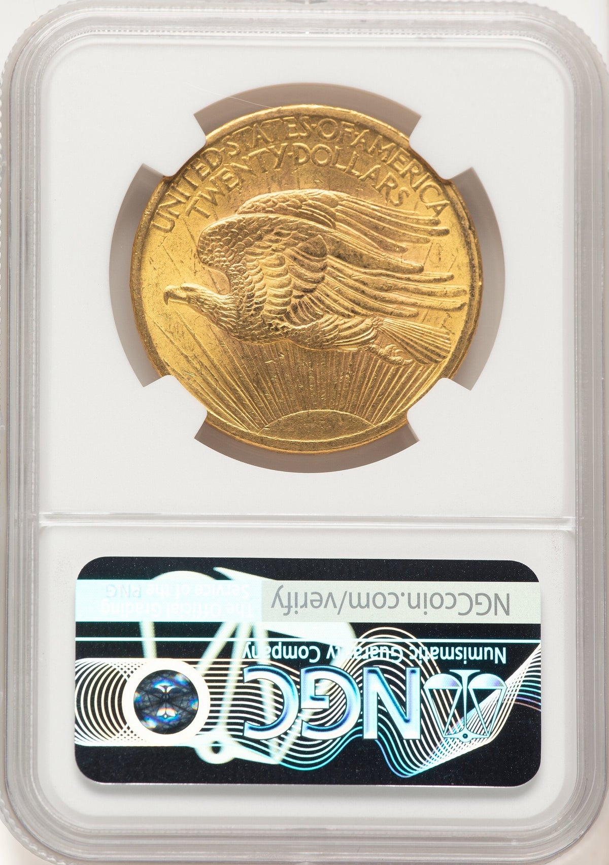 1907 $20 Saint Saint-Gaudens Double Eagle NGC MS62