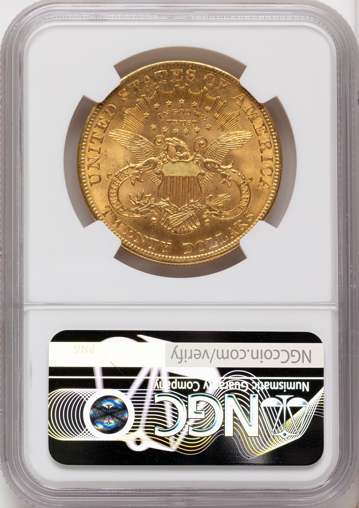 1904 $20 Liberty Liberty Double Eagle NGC MS65