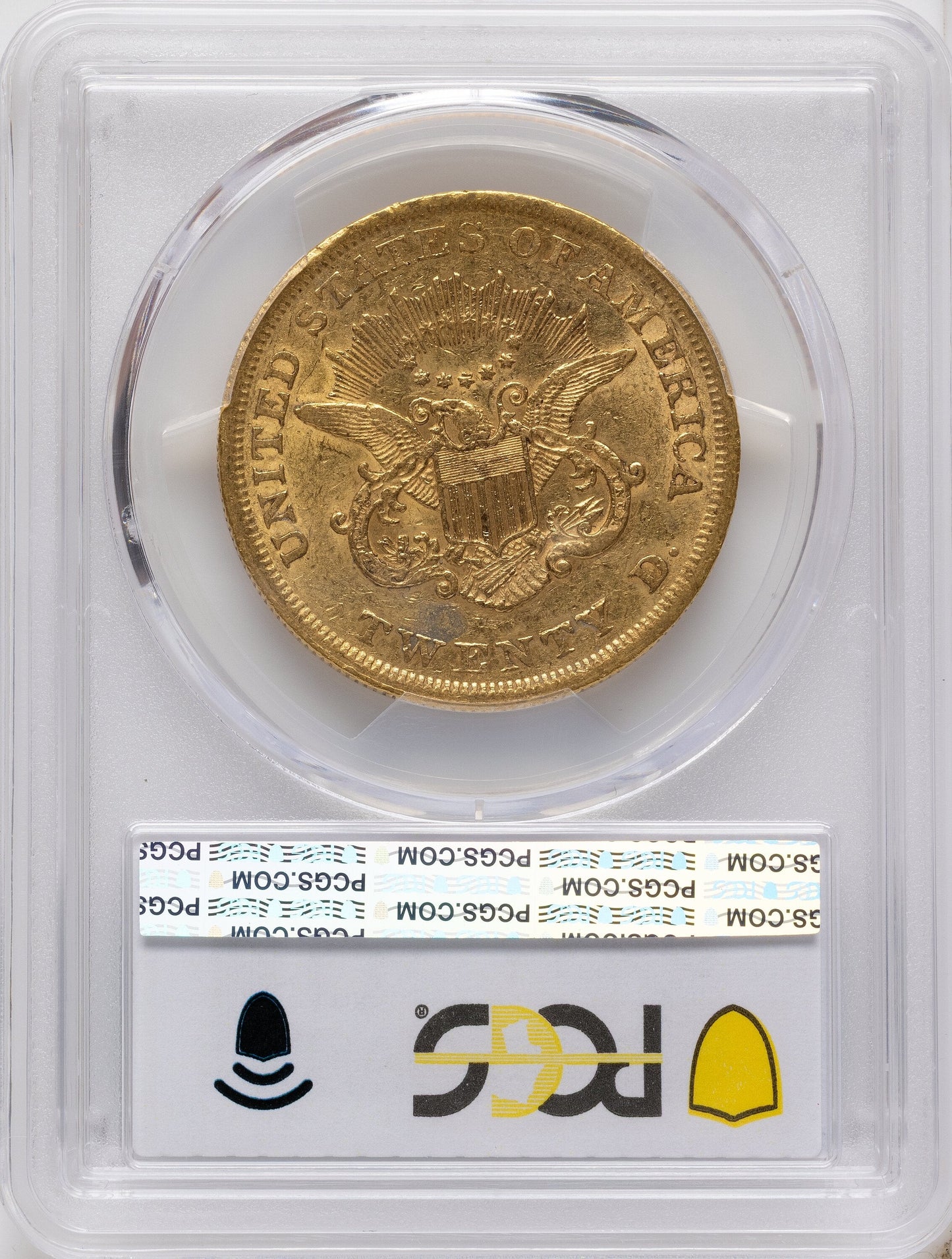 1852 $20 Liberty Double Eagle PCGS XF45