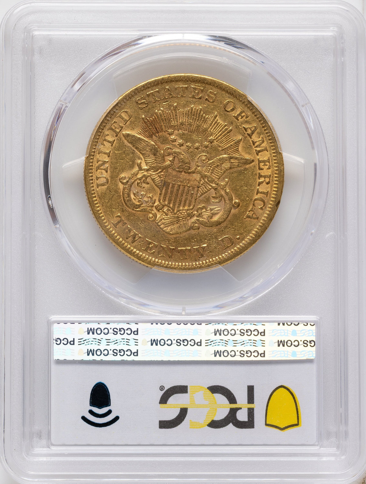 1854 $20 Small Date Liberty Double Eagle PCGS XF40