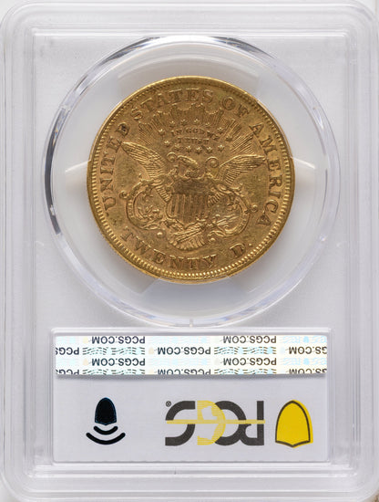 1871 $20 Liberty Double Eagle PCGS XF40