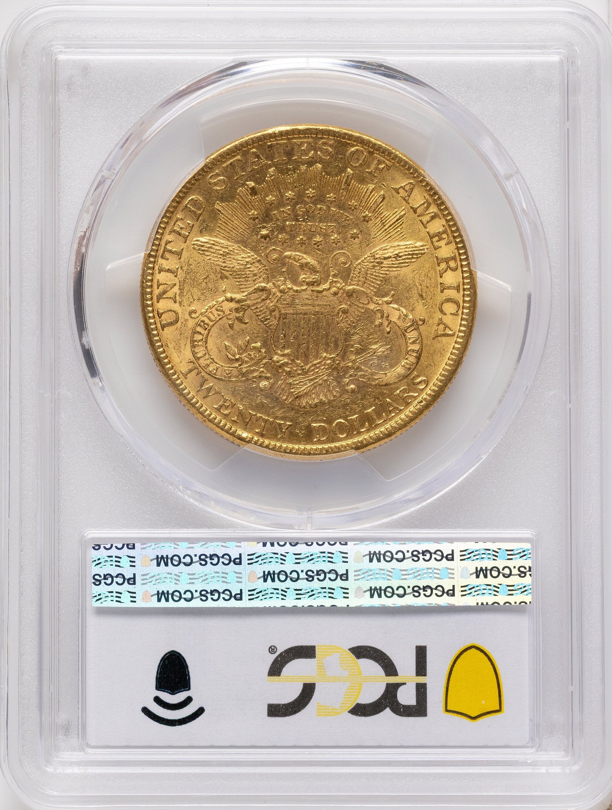 1880 $20 Liberty Double Eagle PCGS MS61