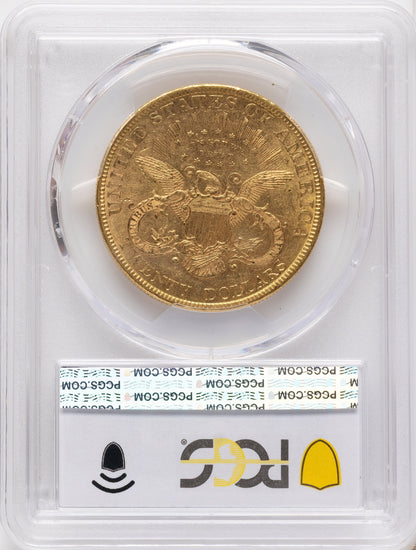1880 $20 Liberty Double Eagle PCGS MS61