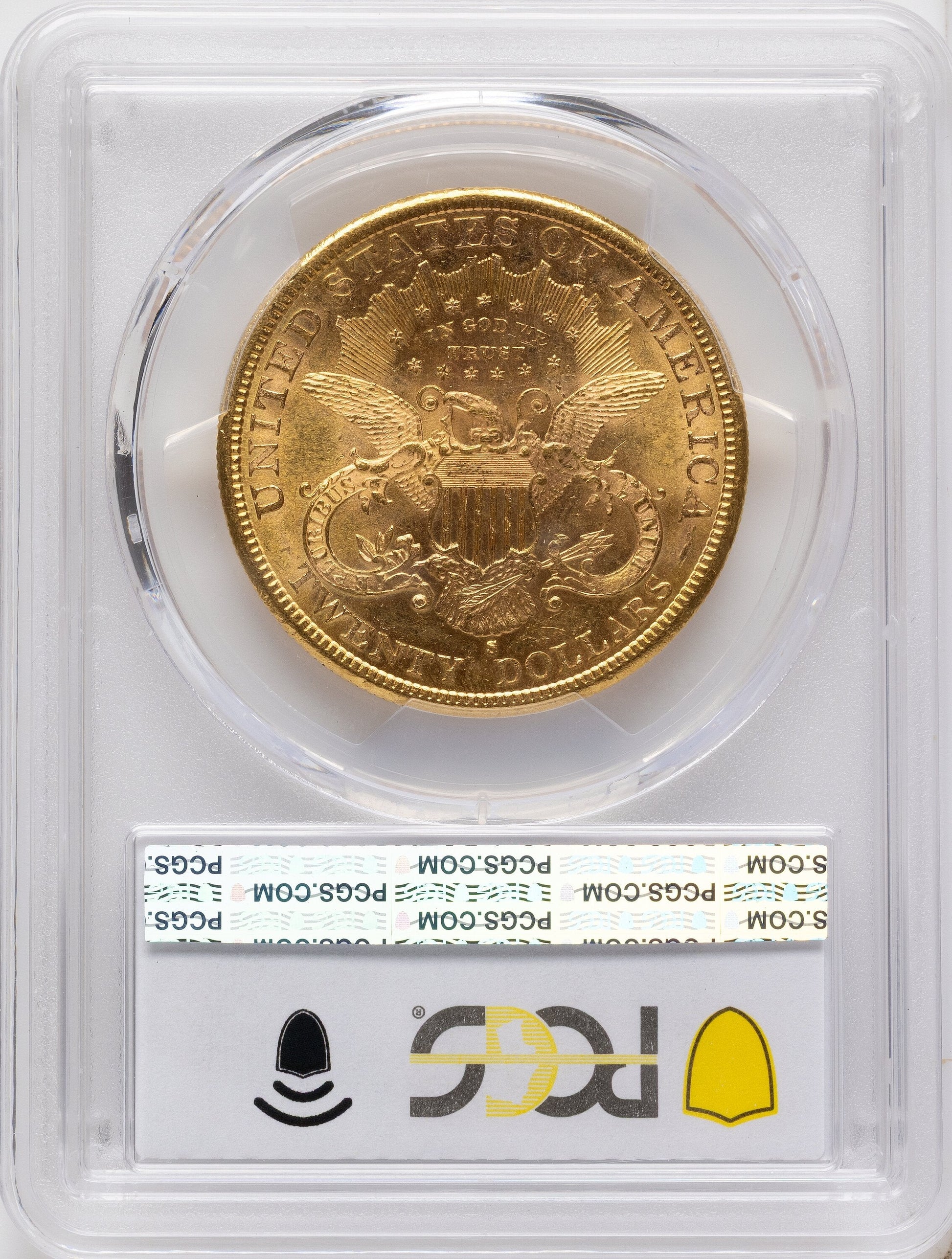 1880-S $20 Liberty Double Eagle PCGS MS63