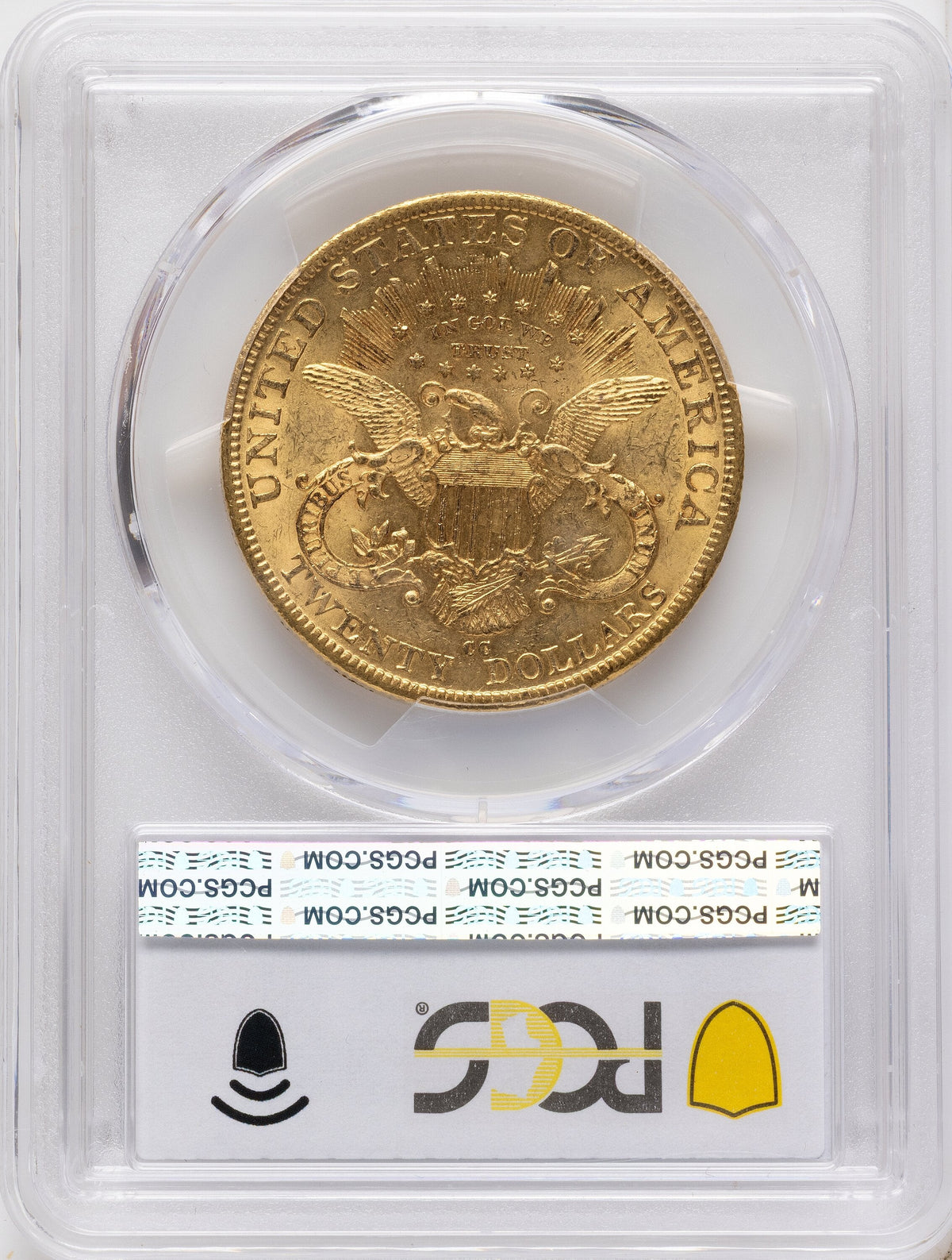 1889-CC $20 Liberty Double Eagle PCGS AU58