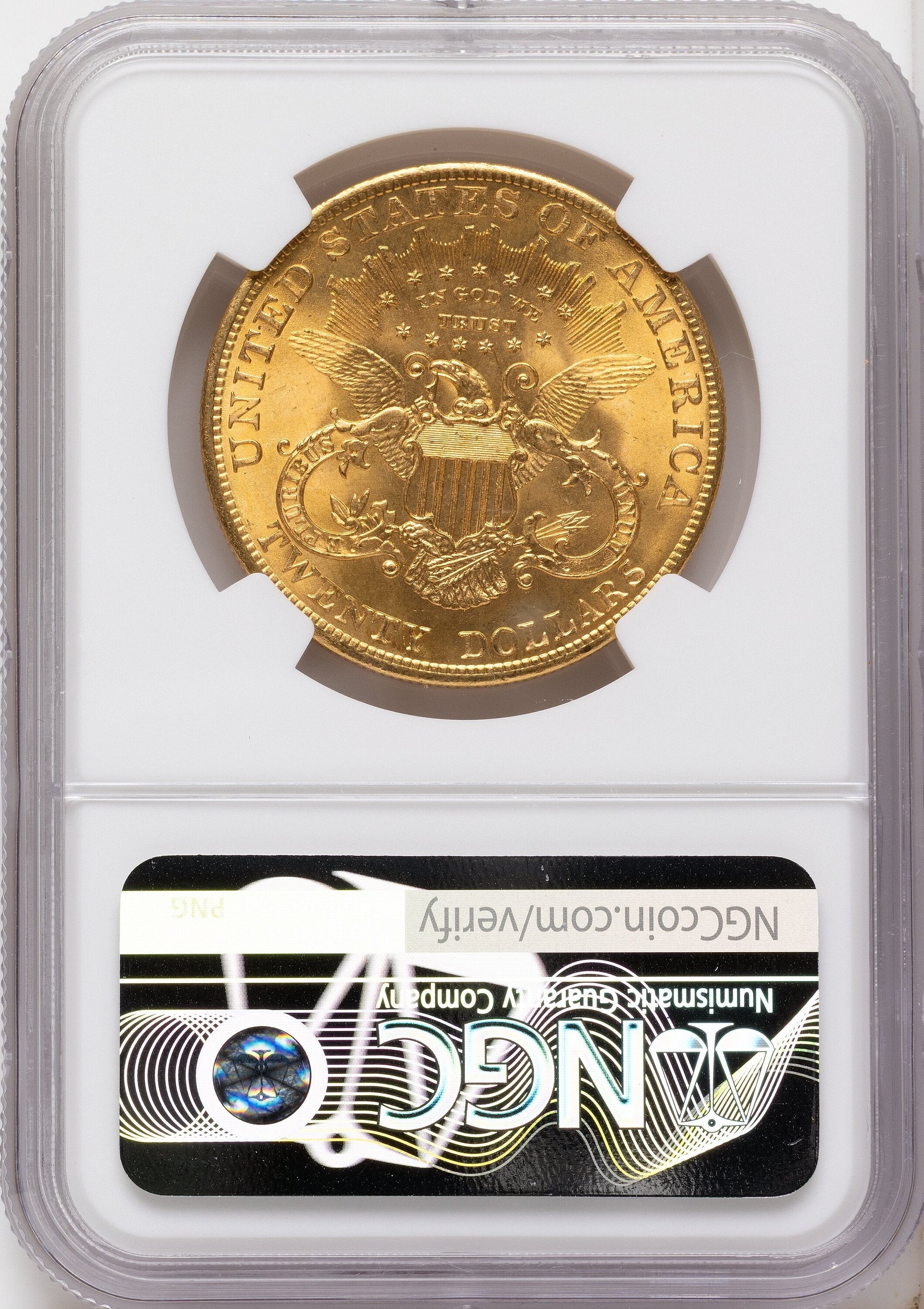 1904 $20 Liberty Liberty Double Eagle NGC MS65