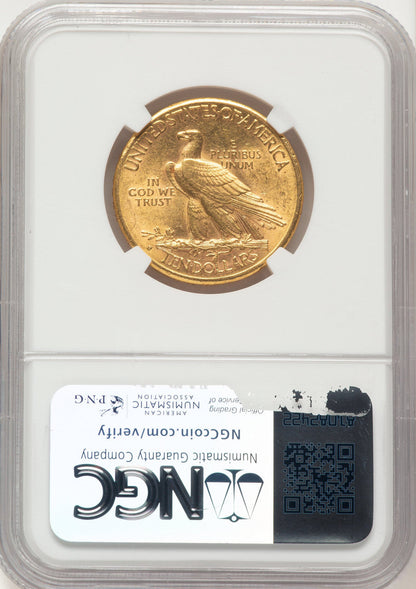 1910-S $10 Indian Eagle NGC AU58