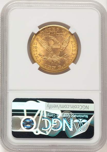 1901-S $10 Liberty Eagle NGC MS65