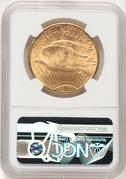 1909-S $20 Saint-Gaudens Double Eagle NGC MS62