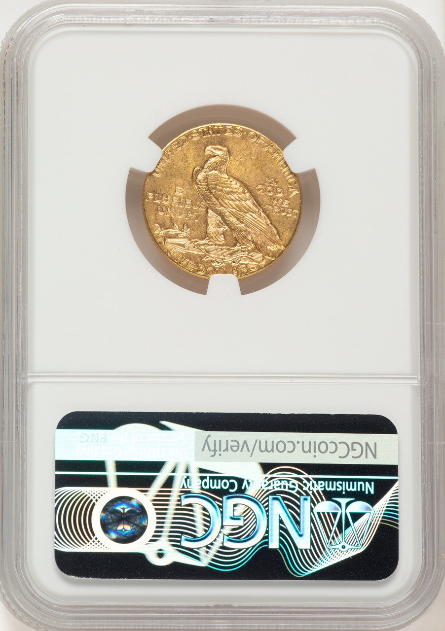 1915-S $5 Indian Half Eagle NGC MS62