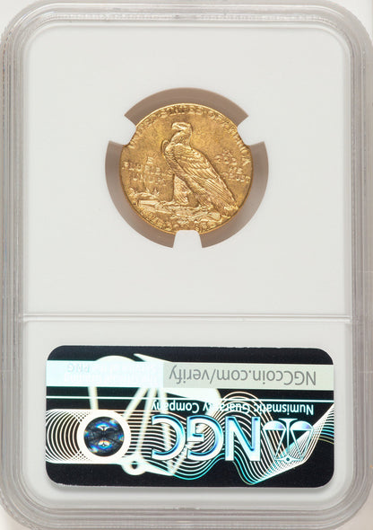 1915-S $5 Indian Half Eagle NGC MS62