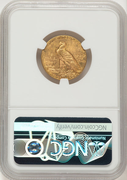 1912 $5 Indian Half Eagle NGC MS63