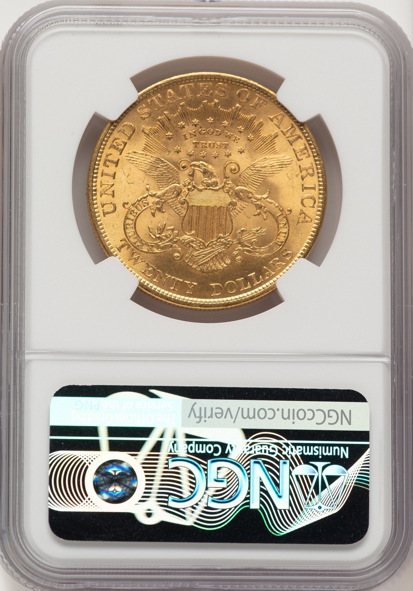 1904 $20 Liberty Liberty Double Eagle NGC MS64+