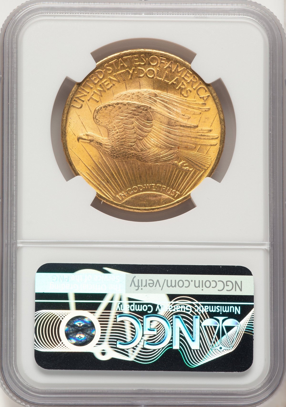 1924 $20 Saint Saint-Gaudens Double Eagle NGC MS65+