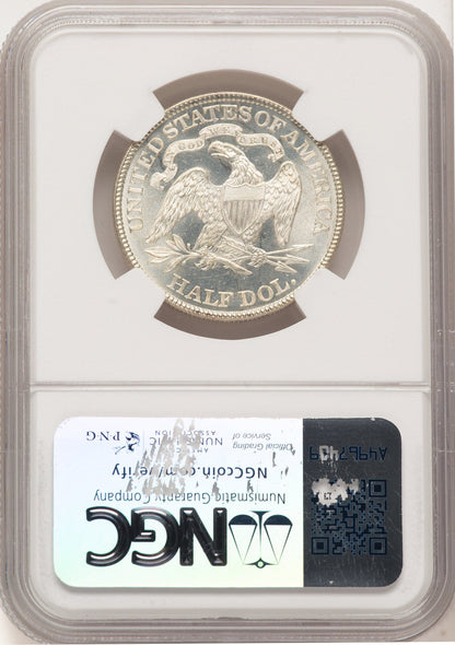 1882 50C Seated Half Dollar NGC MS66