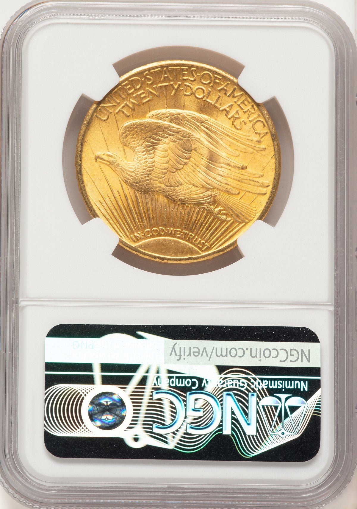 1924 $20 Saint Saint-Gaudens Double Eagle NGC MS65+