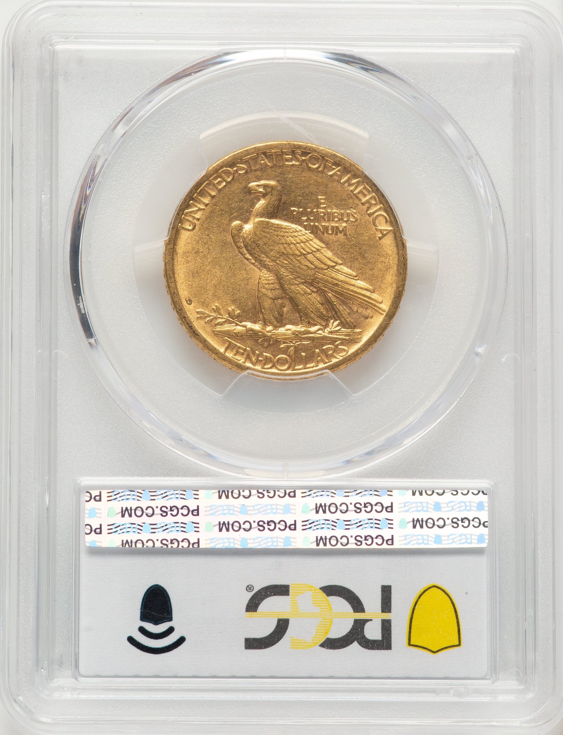 1908-D $10 NO MOTTO Indian Eagle PCGS AU58