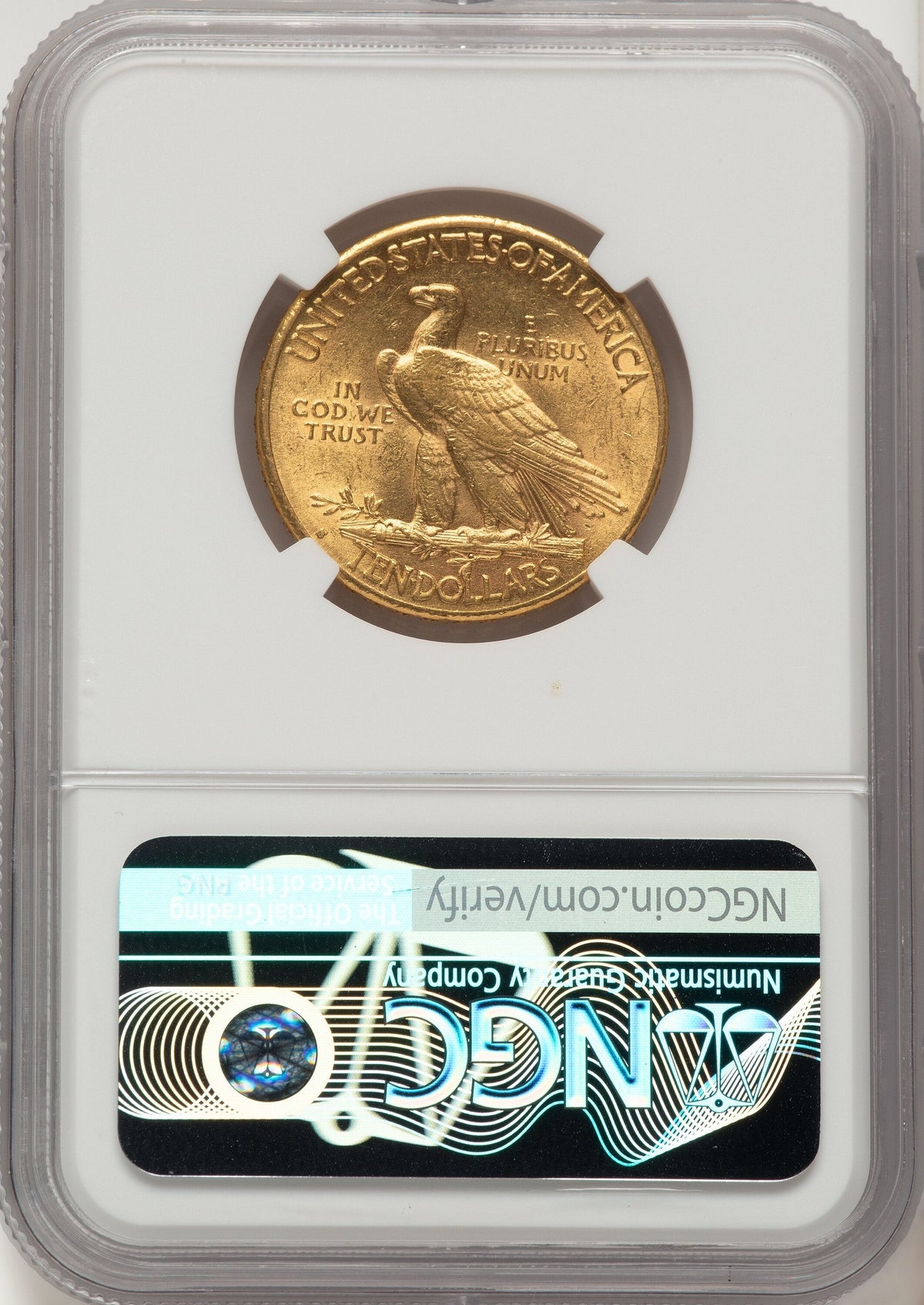 1908-S $10 Indian Eagle NGC MS62