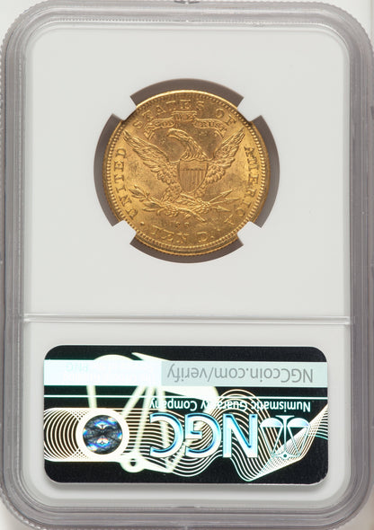 1891-CC $10 Liberty Eagle NGC MS60