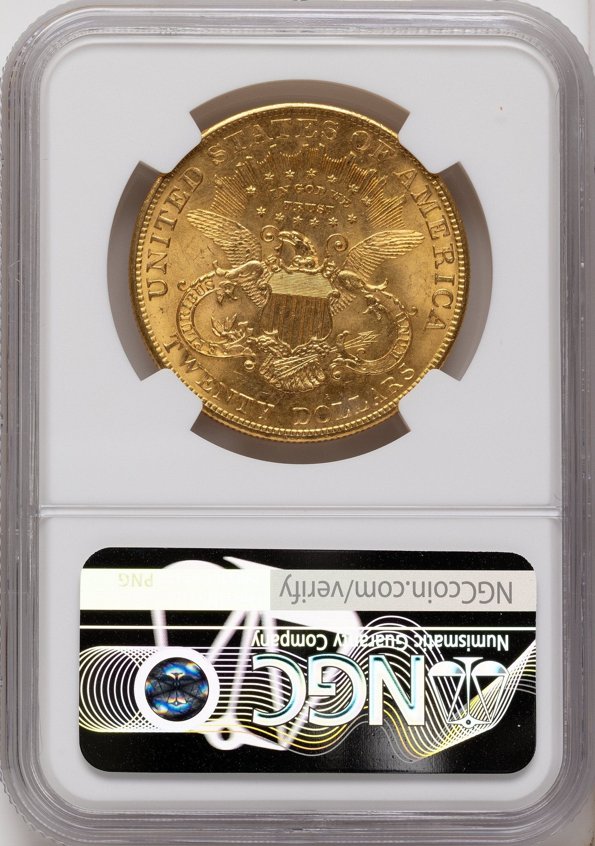 1904 $20 Liberty Liberty Double Eagle NGC MS65