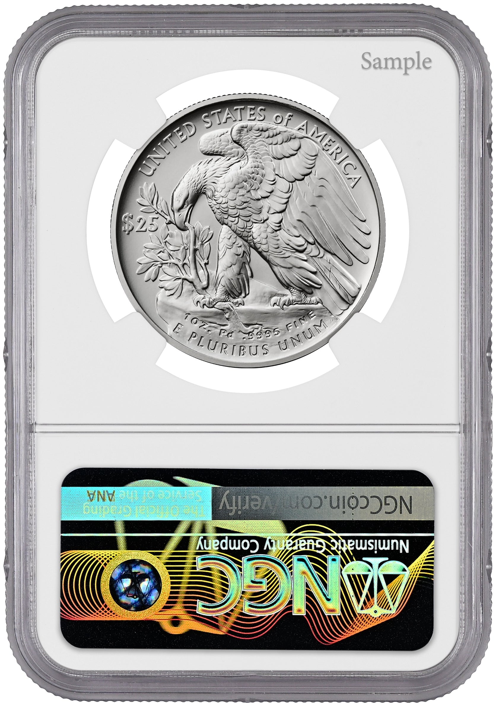 2026-W (1776-2026) $25 Dual Date Liberty Bell Privy Palladium Eagle FDI NGC MS70