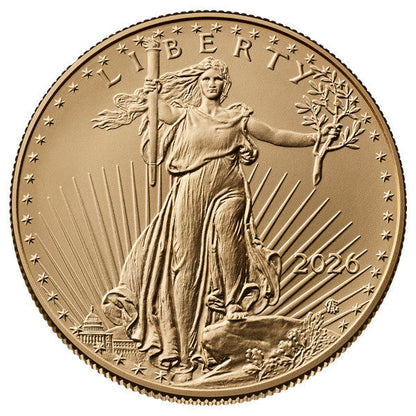 2026 1 oz American Gold Eagle 250 Label First Day of Issue NGC MS70