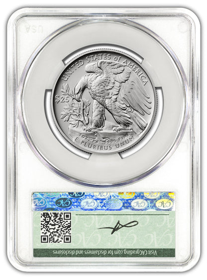 2026-W (1776-2026) $25 Dual Date Liberty Bell Privy Palladium Eagle FDD CAC MS70 Founders