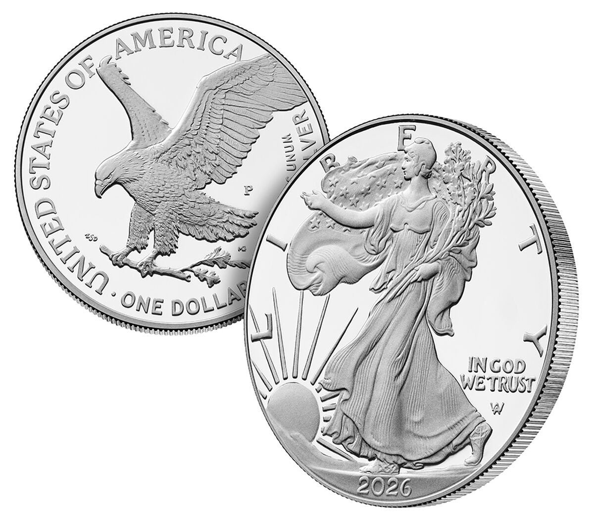 2026 P Silver Eagle Congratulations Set First Day of Issue NGC PF70