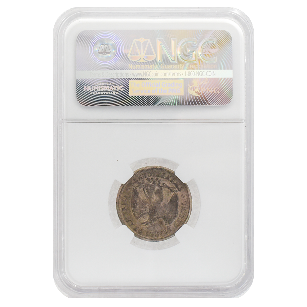 1875-CC Twenty Cent Piece AU55 NGC